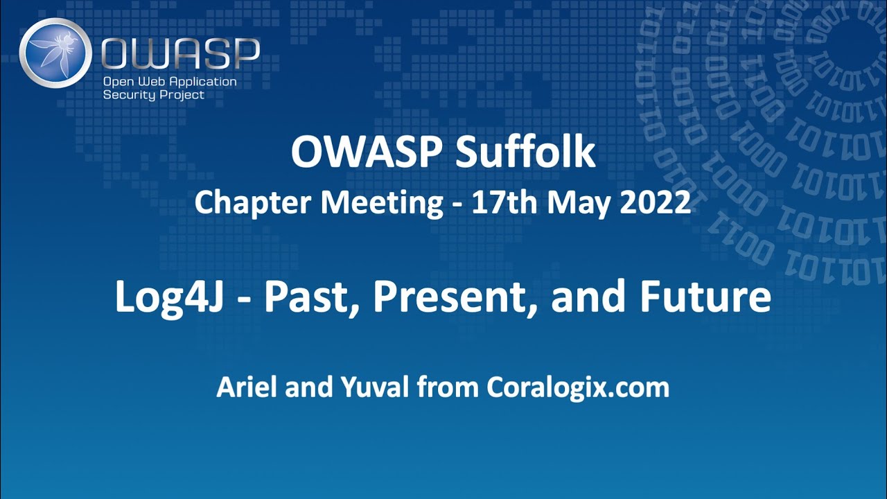 Log4J - Past, Present, and Future, by Ariel and Yuval