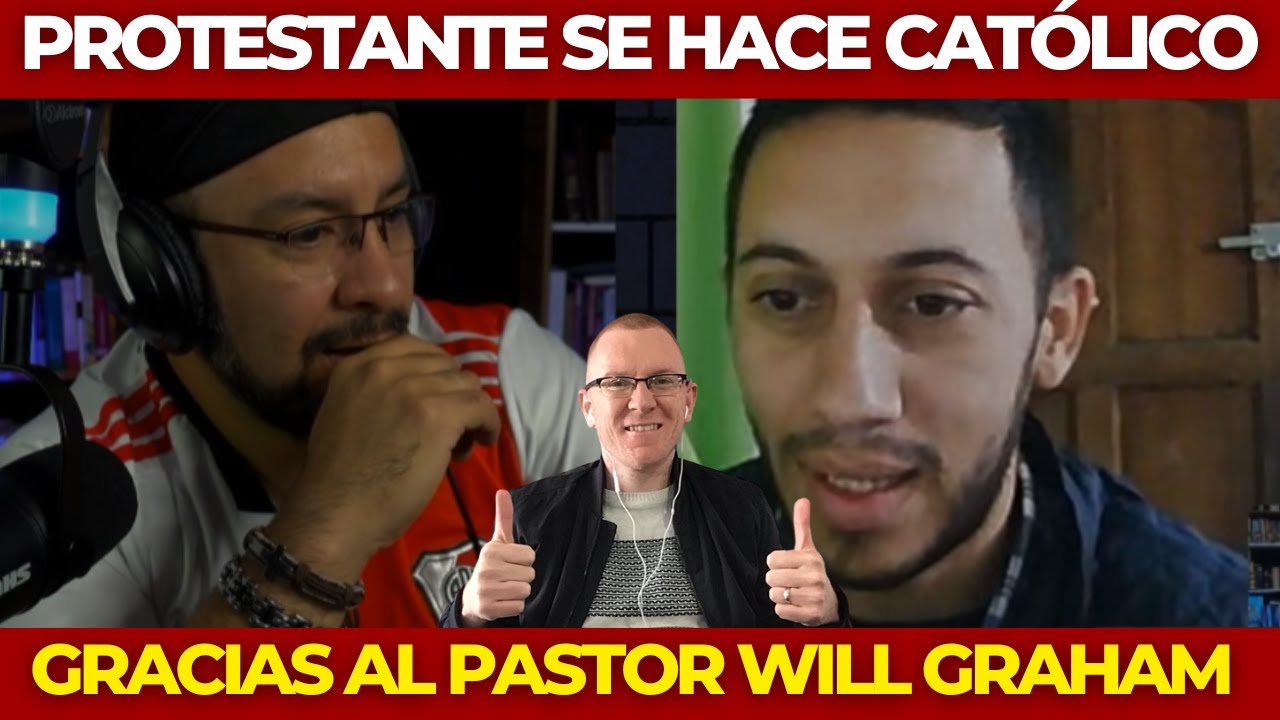 PASTOR WILL GRAHAM ayuda a que PROTESTANTE abrace la fe CATÓLICA!!!
