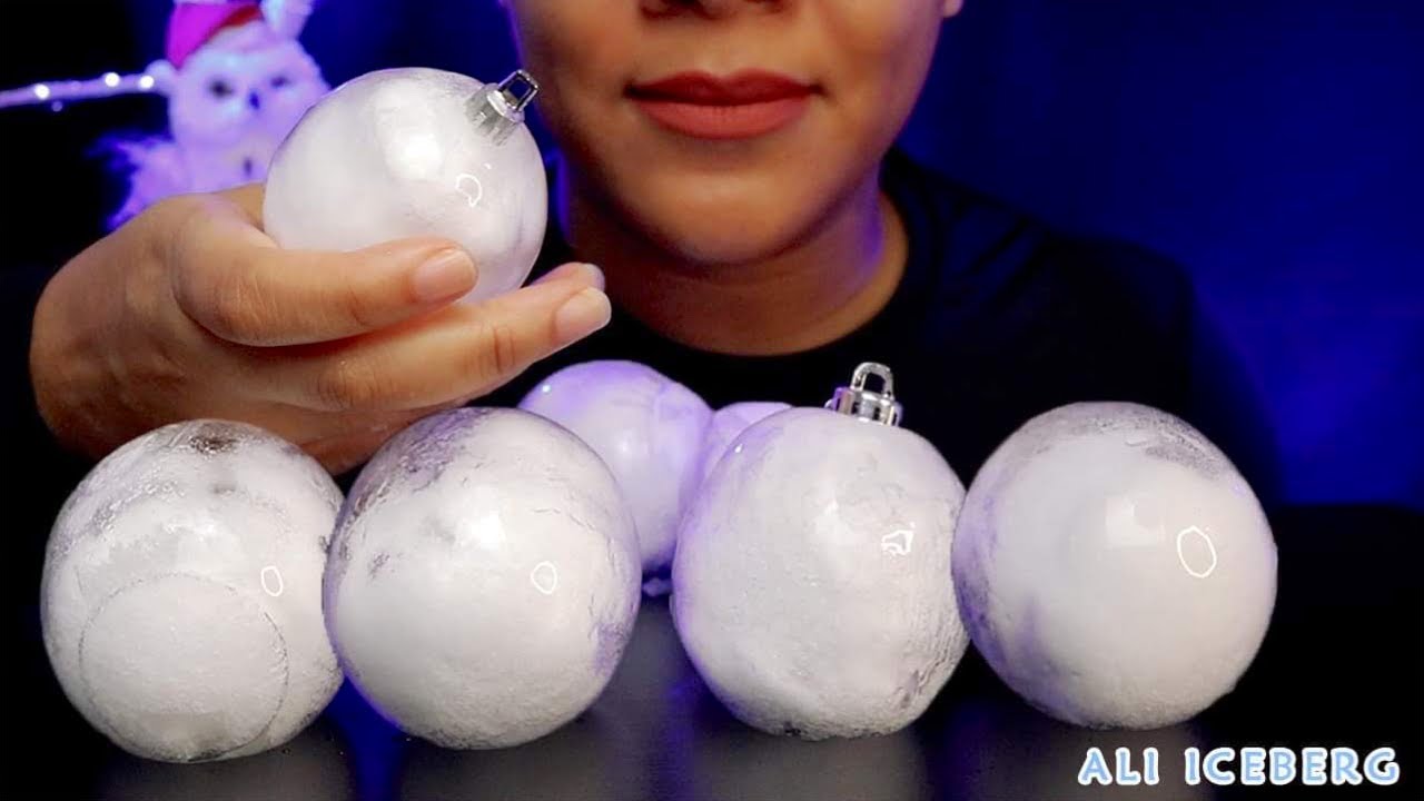 ASMR POWDERY SNOW THIN ICE SHELL