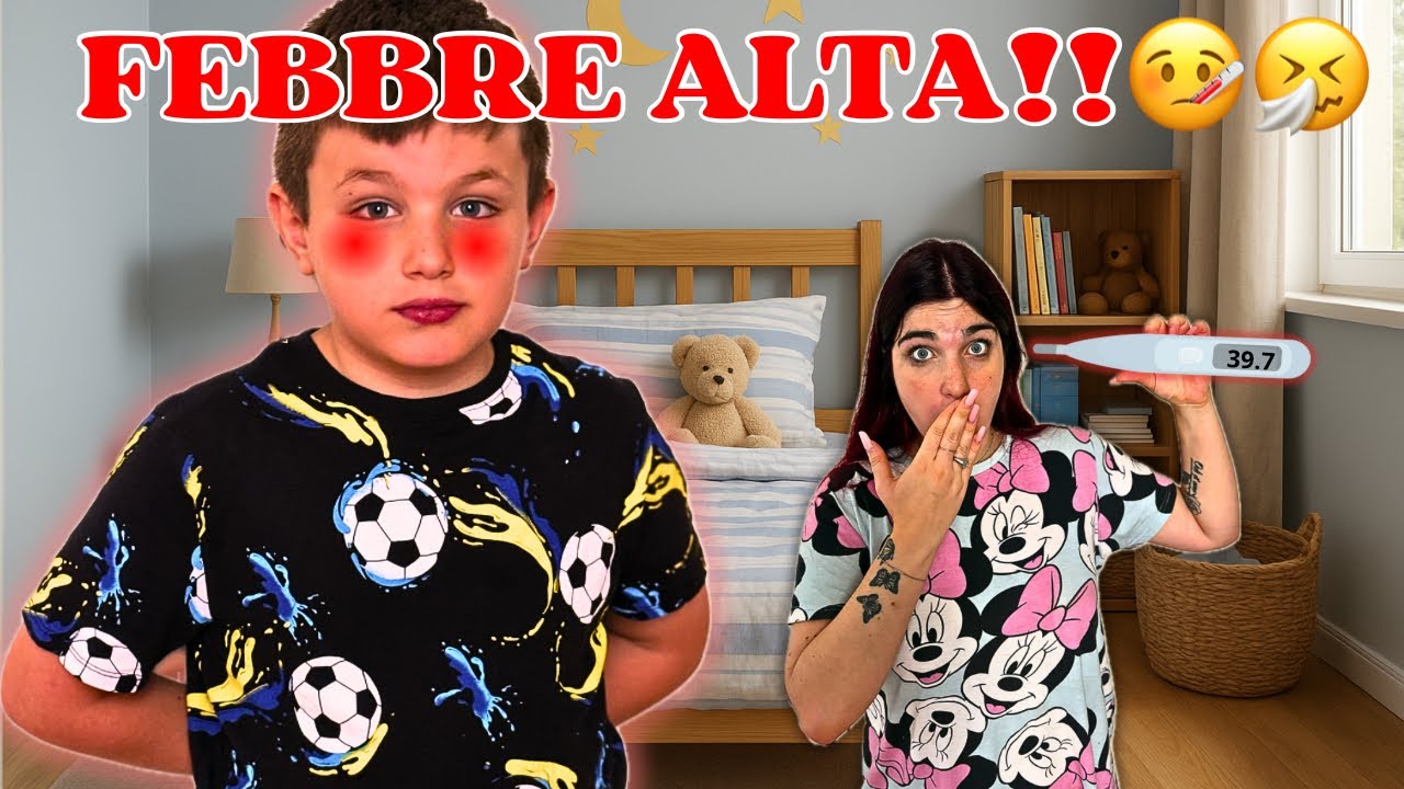ANGIE HA LA FEBBRE ALTISSIMA!! Ci siamo spaventati 😭🤒