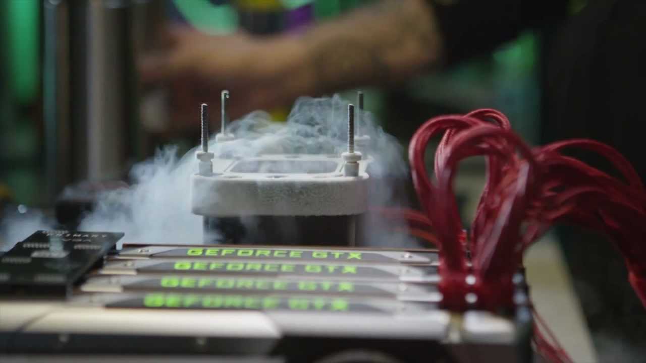 GeForce GTX Titan Quad SLI  Benchmark - With KingPin