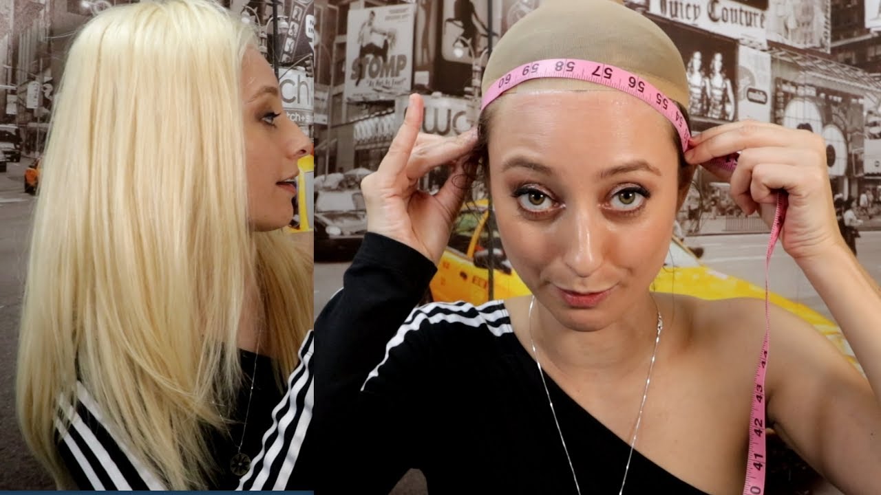 Human Hair Blond Wig from Vpfashion / How to Measure Head Size for Wig