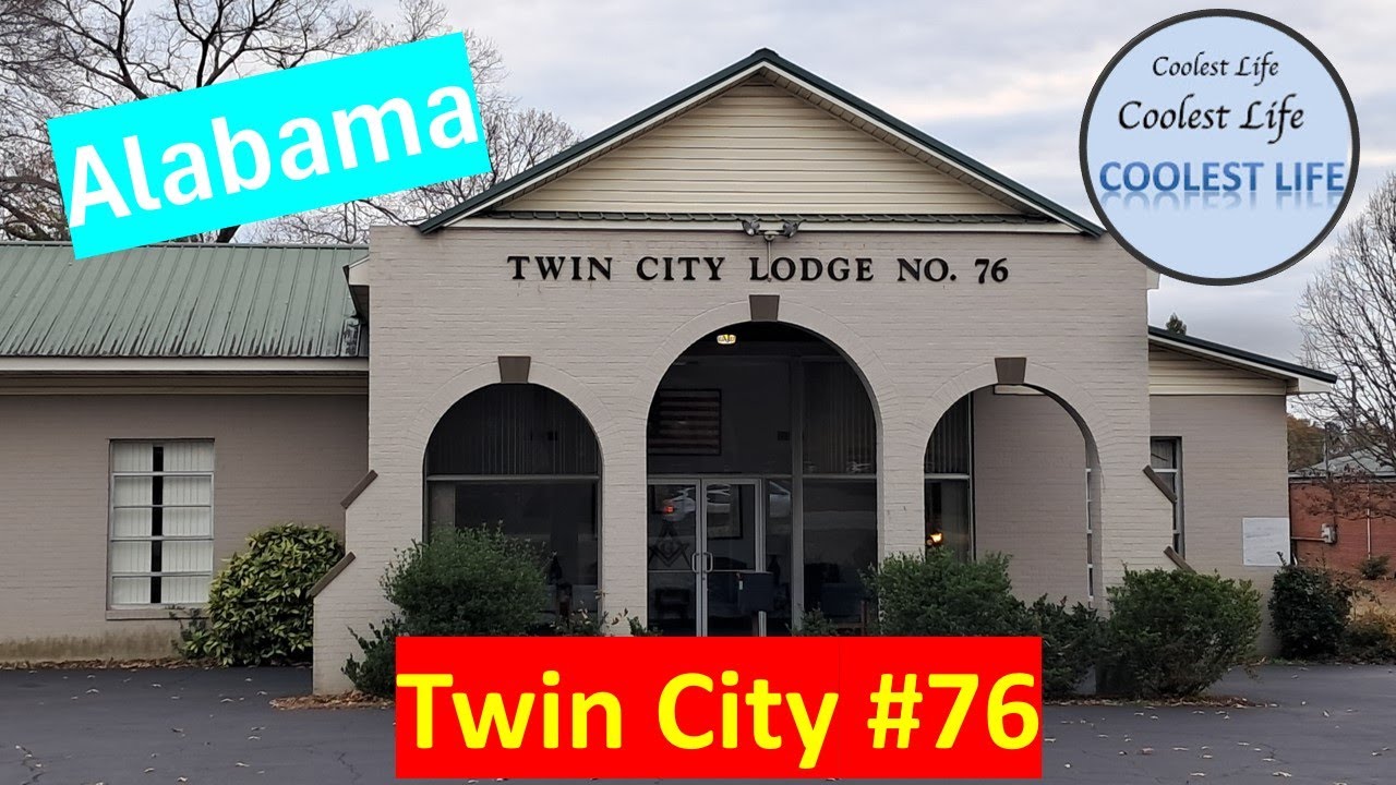 Масонская ложа Twin City Lodge #76 - Опелика, Алабама - Экскурсия в исполнении достопочтенного ма...