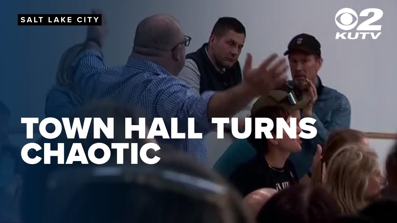 Town hall hosted by Utah Reps. Celeste Maloy, Mike Kennedy gets heated