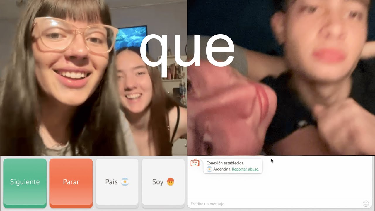 omegle con mi novia falsa