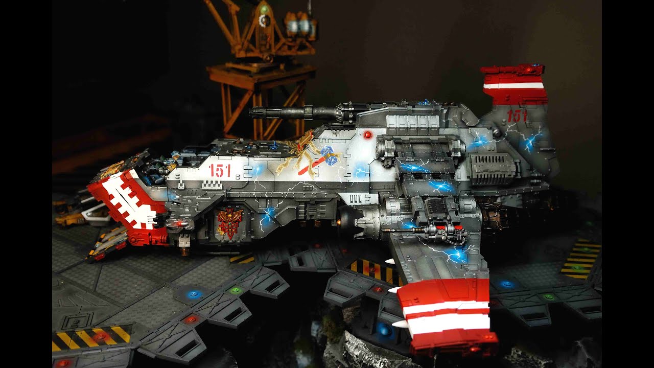 Grey Knights Thunderhawk Gunship 151