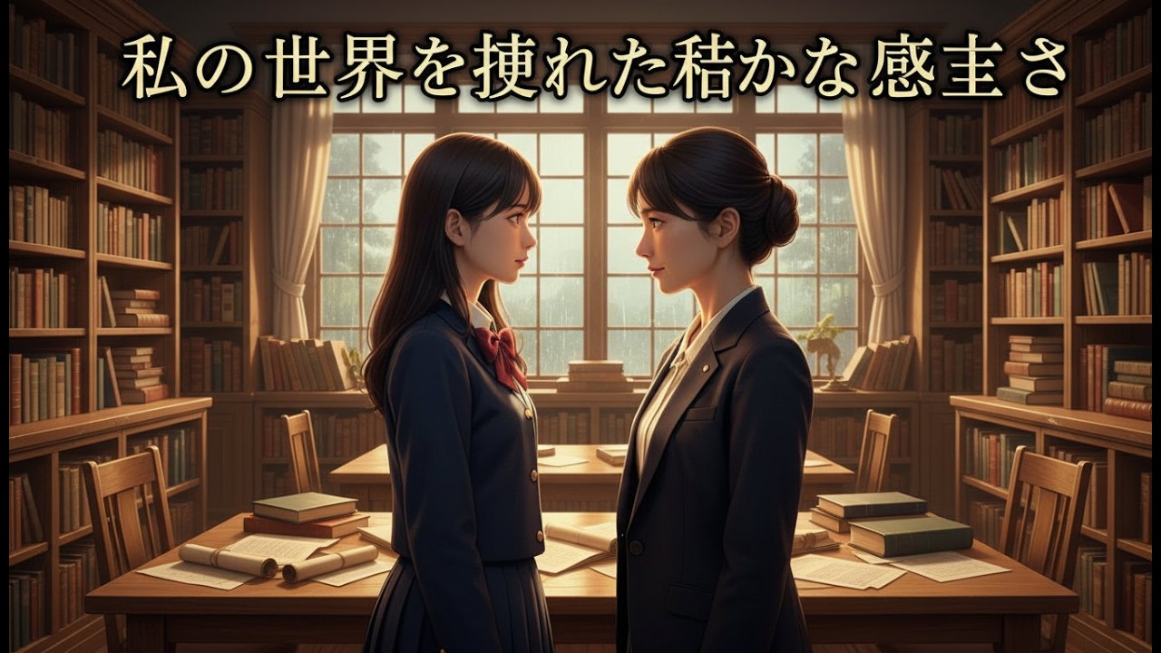 図書館でストレートの数学教師が助けてくれた — 彼女の静かな誠実さが私の世界全体を変えた