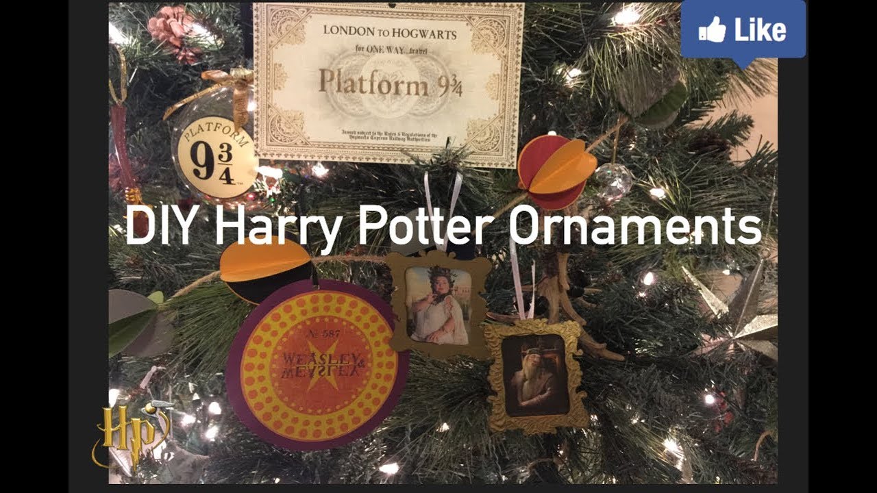 DIY Harry Potter Ornaments