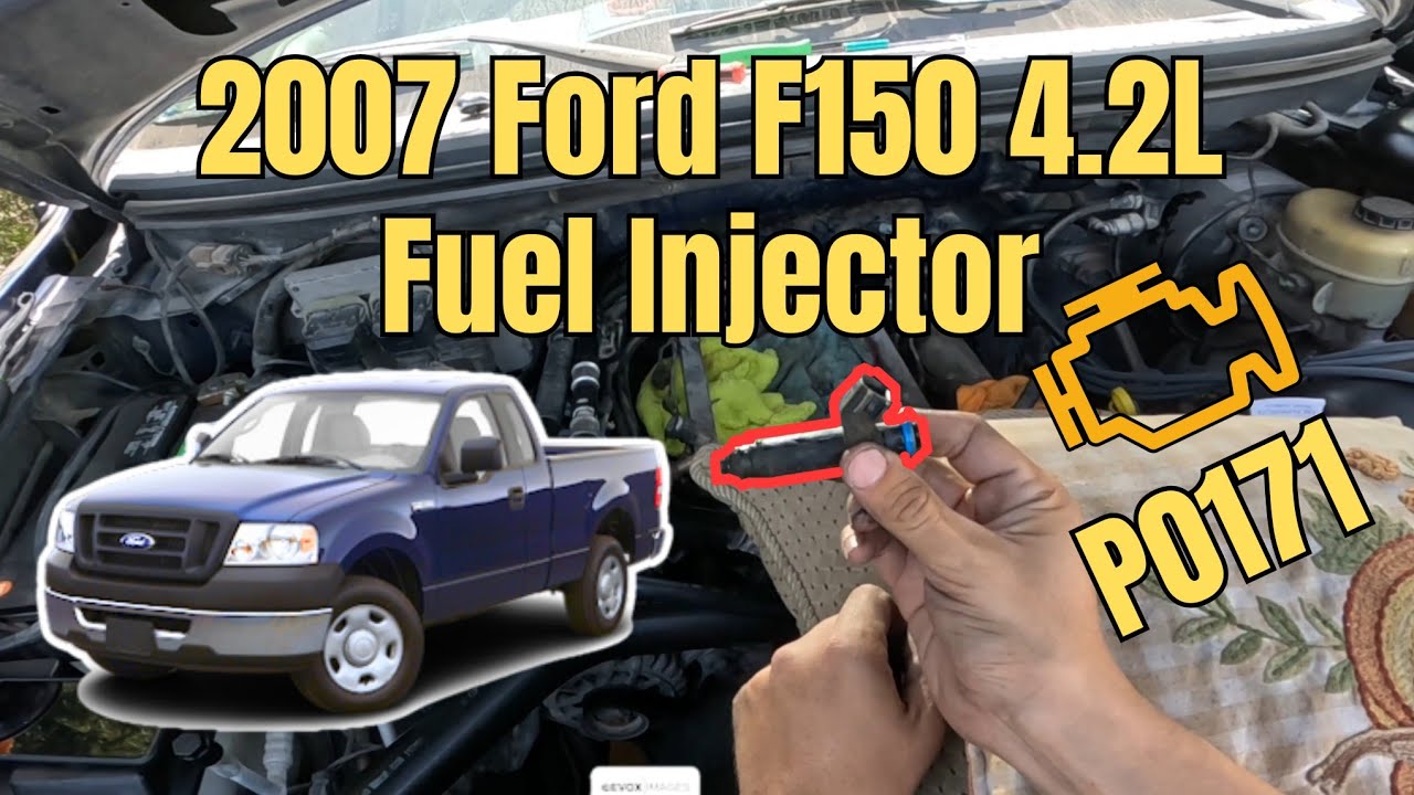 2007 Ford F150 4.2L Fuel Injector Replacement - P0171