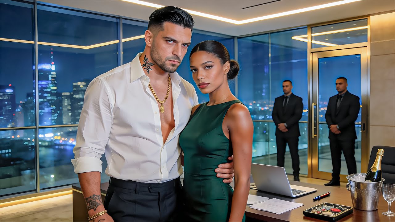 The mafia boss ignored his secretary… until someone asked if she had a boyfriend — and he saw red.
