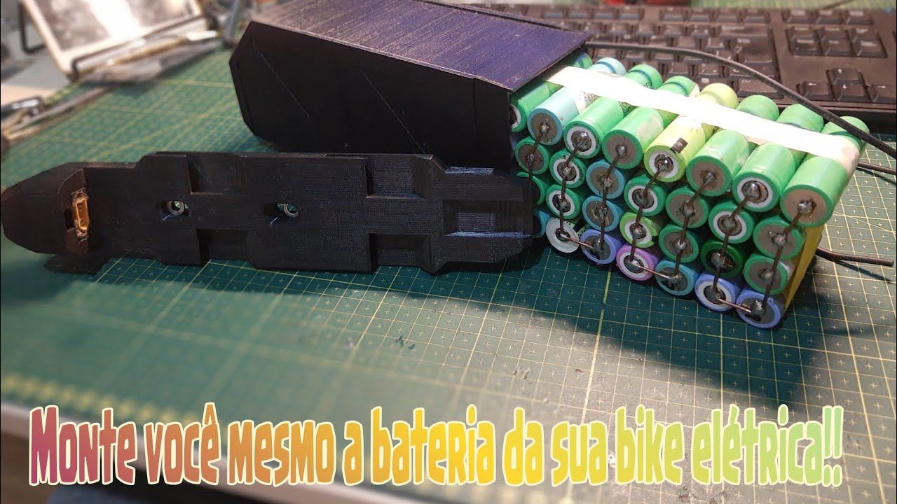 Monte você mesmo a bateria de sua bicicleta elétrica!