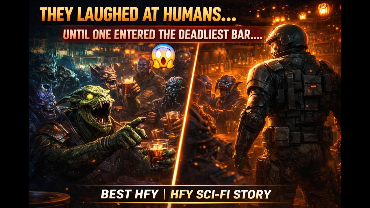 They Laughed at Humans… Until One Entered the Deadliest Bar..... 😱| Best HFY  | HFY SCI-FI Story
