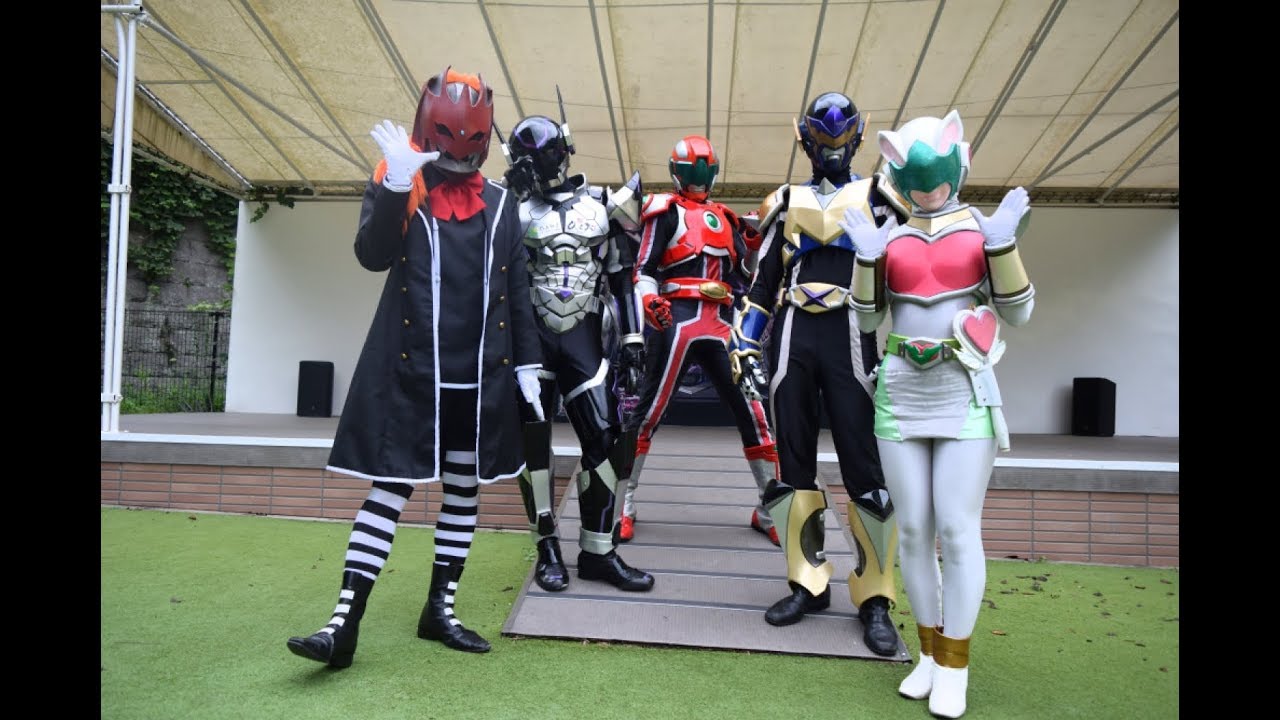 ローカルヒーローショー1回目＠だざいふ遊園地(2018.09.17)