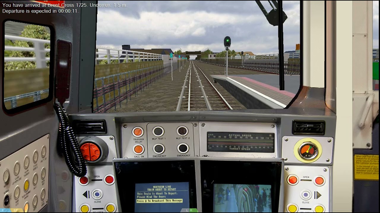EDGWARE TO KENNINGTON VIA CH X Open BVE