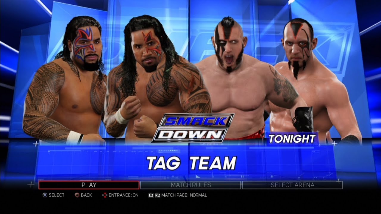 WWE 2K17 PS3 - The Usos VS The Ascension