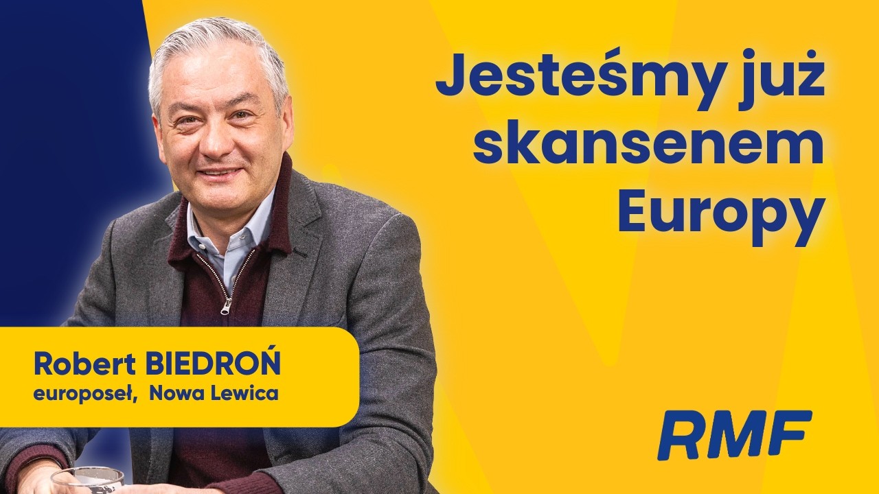 Robert Biedroń gościem Rozmowy o 7:00 w Radiu RMF24
