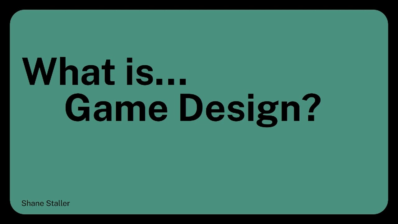 What is Game Design