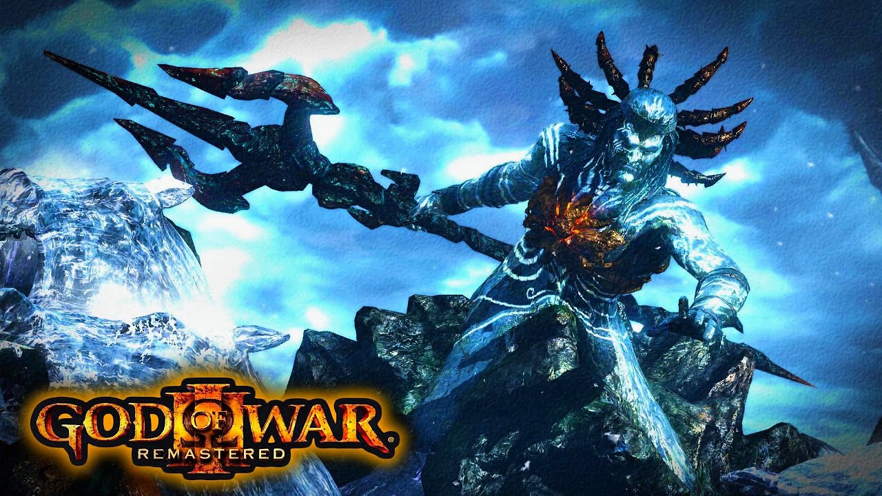 Poseidon vs Kratos - Chaos Mode (Max Difficulty) - God of War 3 Remastered - (2K-60FPS) - PS5