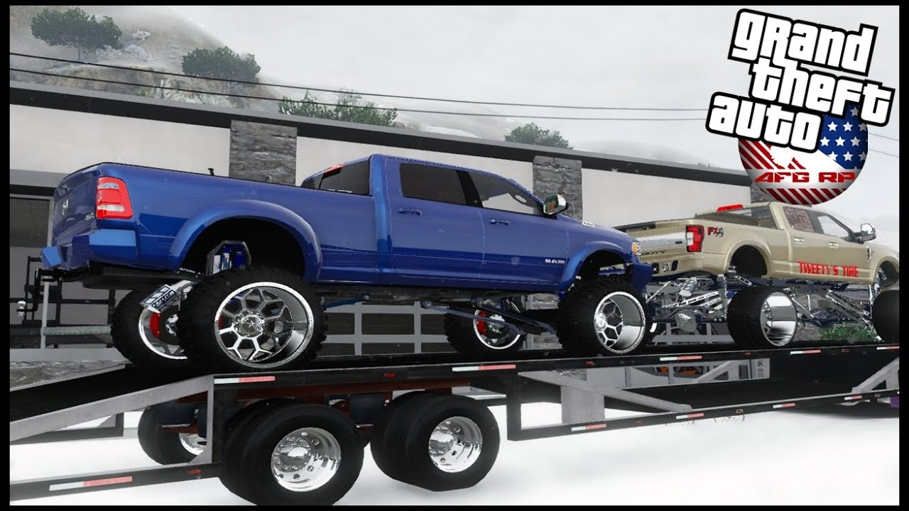 GTA 5 ROLEPLAY - PICKING UP SHIPMENT OF EXPENSIVE TRUCKS FOR DIESEL SHOP! - EP. 870 - AFG - CIV