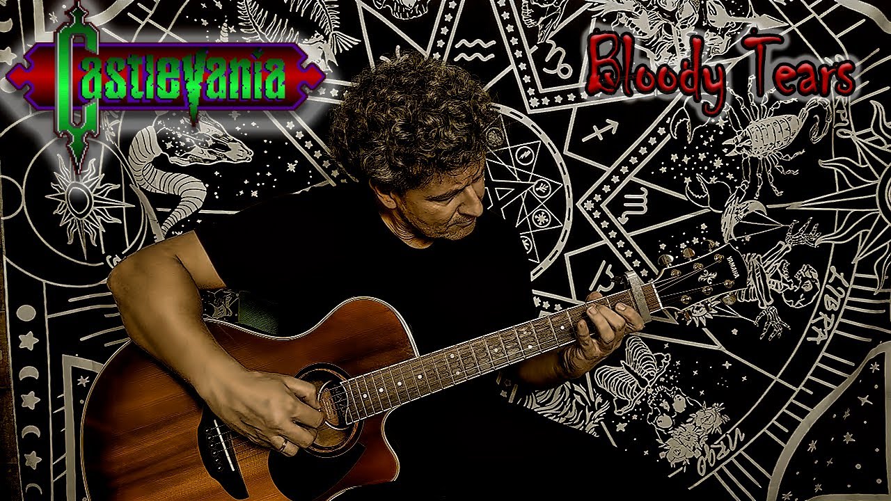BLOODY TEARS  (CASTLEVANIA THEME) - Kenichi Matsubara - Fingerpicking Guitar Cover