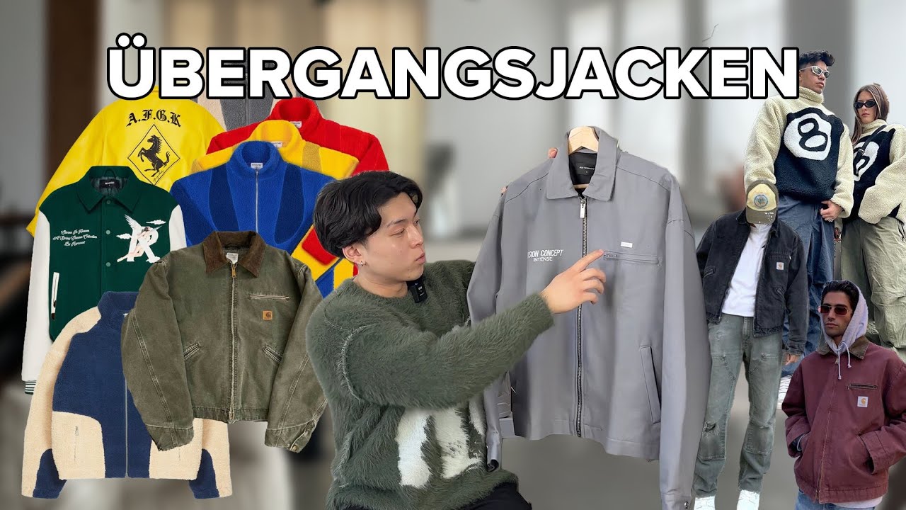 Die BESTEN ÜBERGANGSJACKEN für den Frühling, Sommer & Herbst! 🌤️🌸