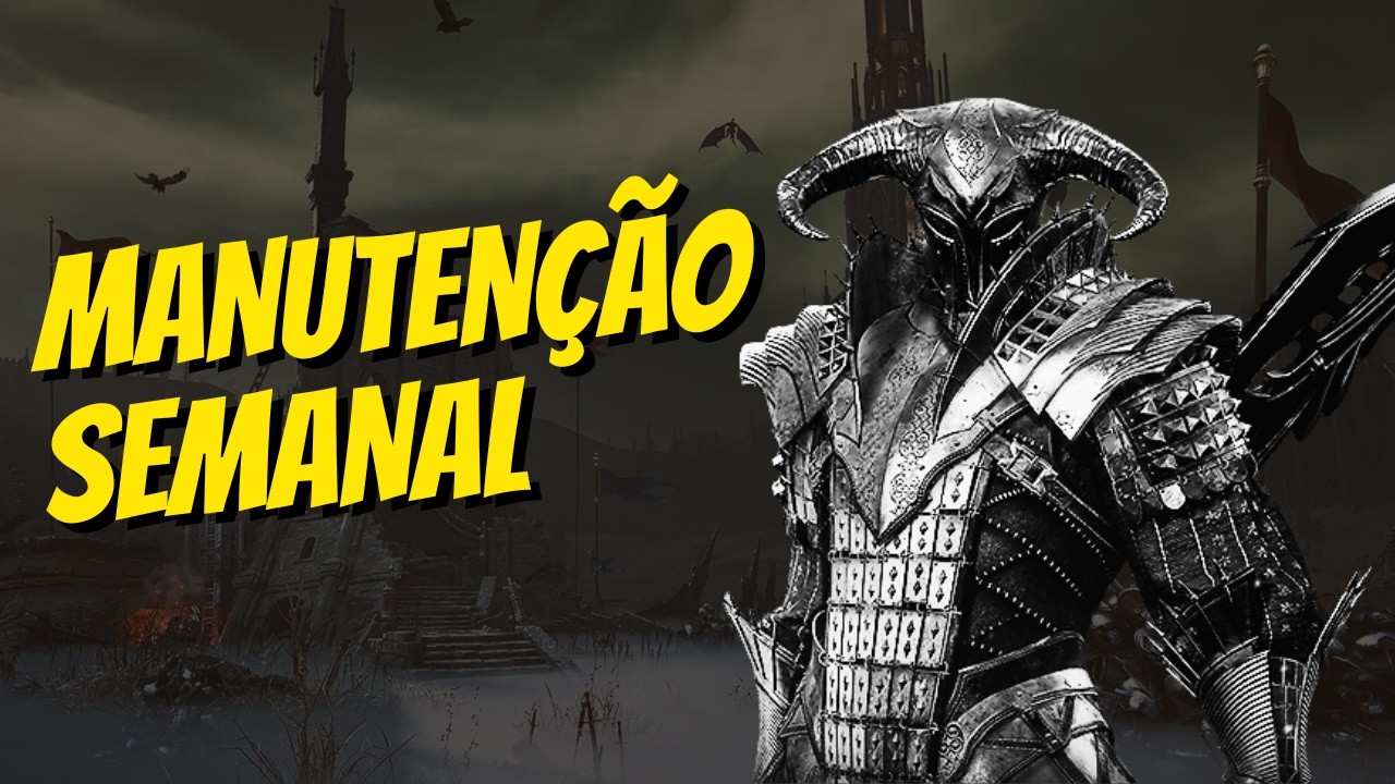 MANUTENÇÃO HOJE: Por Que Eu Virei ESPADA E ESCUDO no Night Crows!