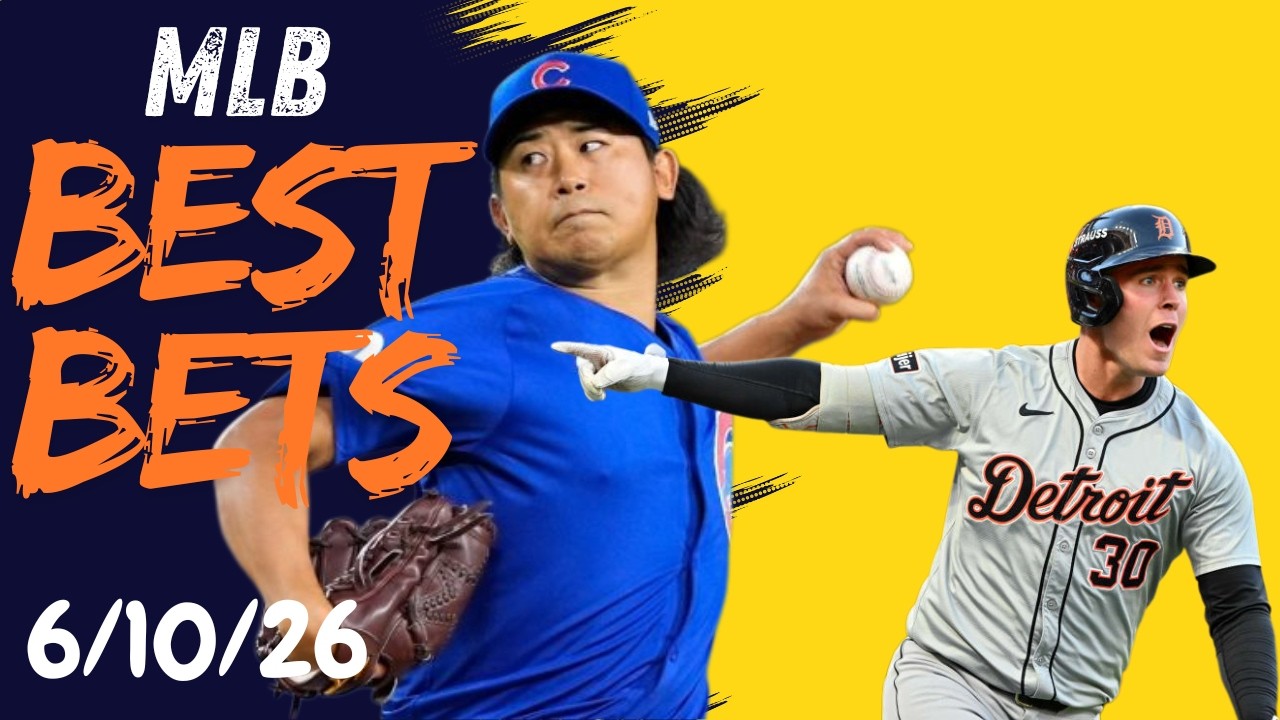 MLB BETS 6/10/26 Player Props,Parlays & Home Run Pick's
