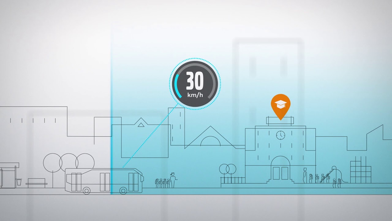 Volvo Safety Zones Explained &ndash; Bus driving made safer | Volvo Buses