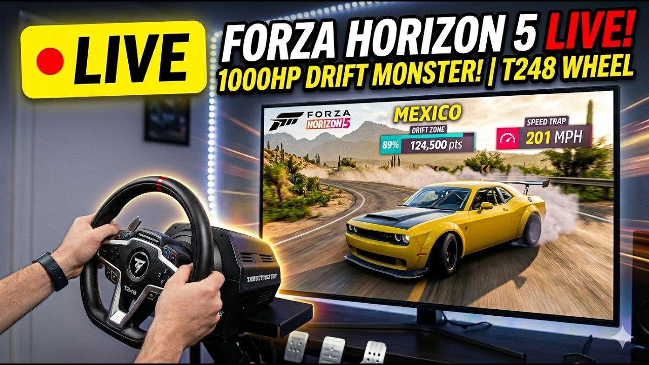 FORZA HORIZON 5 LIVE 🔴 | Insane High Speed Driving & Free Roam Gameplay | CORE XP GAMING