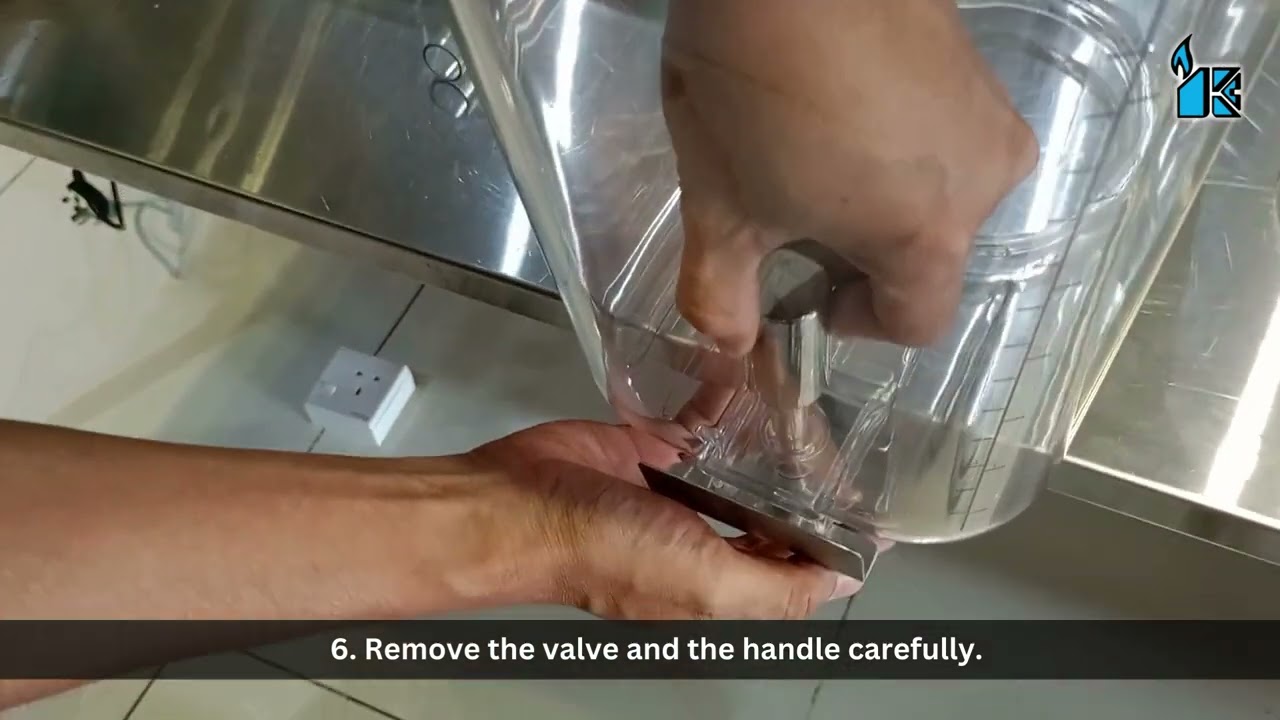 Crathco Double Bowl Drink Dispenser D255-4 Dismantling & Cleaning