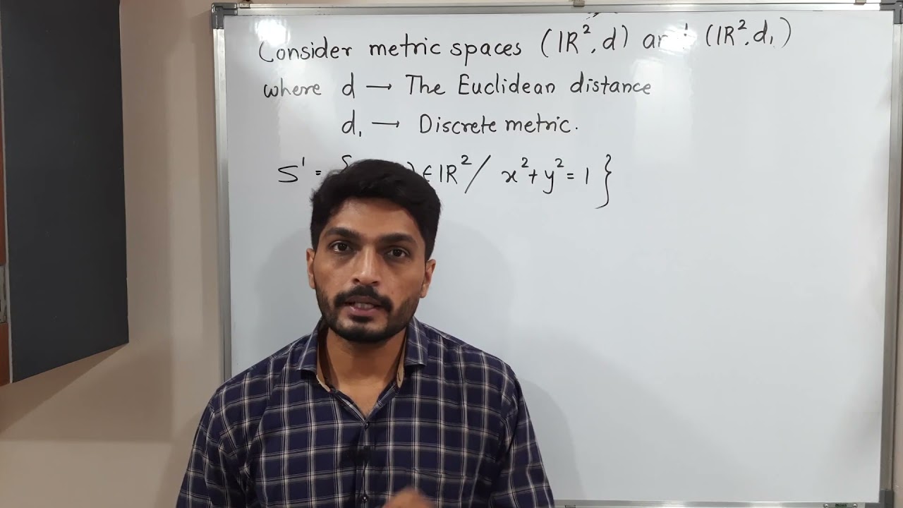 Connectedness - Lecture 24 - Connectedness of a set in different Metric spaces