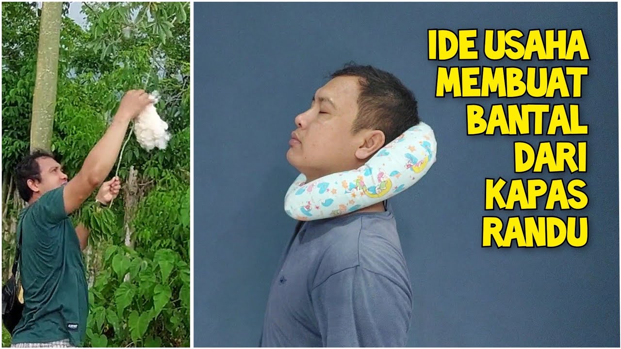 Cara Membuat Bantal Dari Kain Bekas Dengan Kapas Kapuk Randu