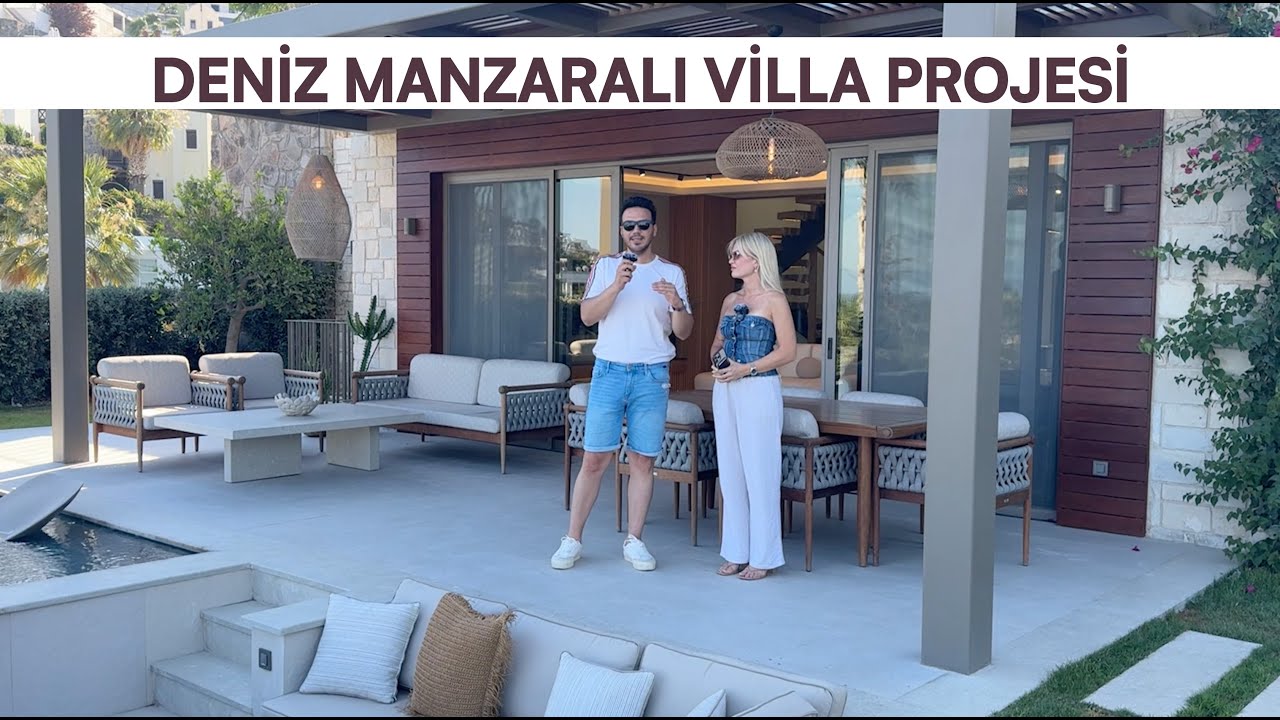 Yahşi'de Plaja Yakın Sonsuz Havuzlu Villa Projesi (📍Bodrum, Ortakent Yahşi)