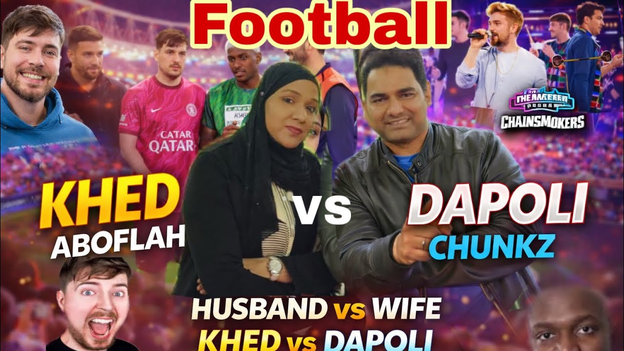  Match For Hope Qatar Aboflah vs Chunkz  Chainsmoker Jonas Brother live l Kokani Khed vs Dapoli Vlog