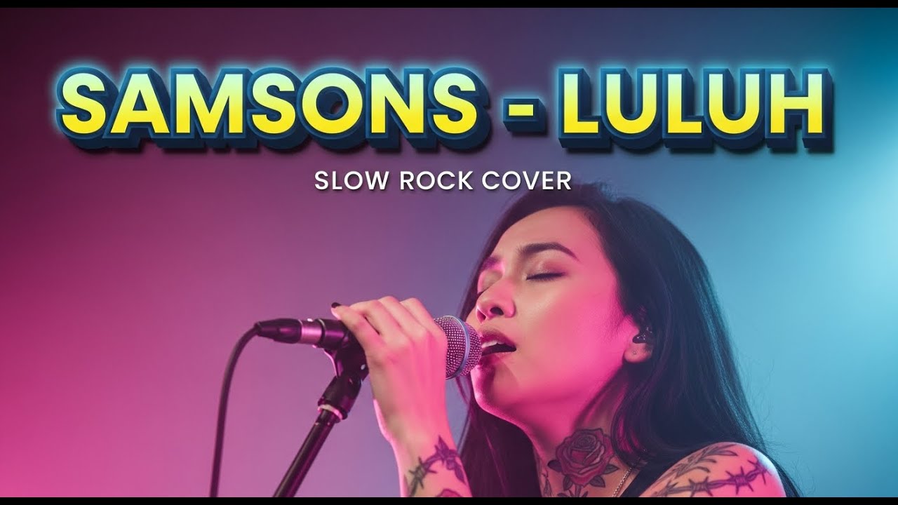 💔 SAMSONS - LULUH | Slow Rock Cover | Suaranya Bikin Hati Hancur Banget! 😭