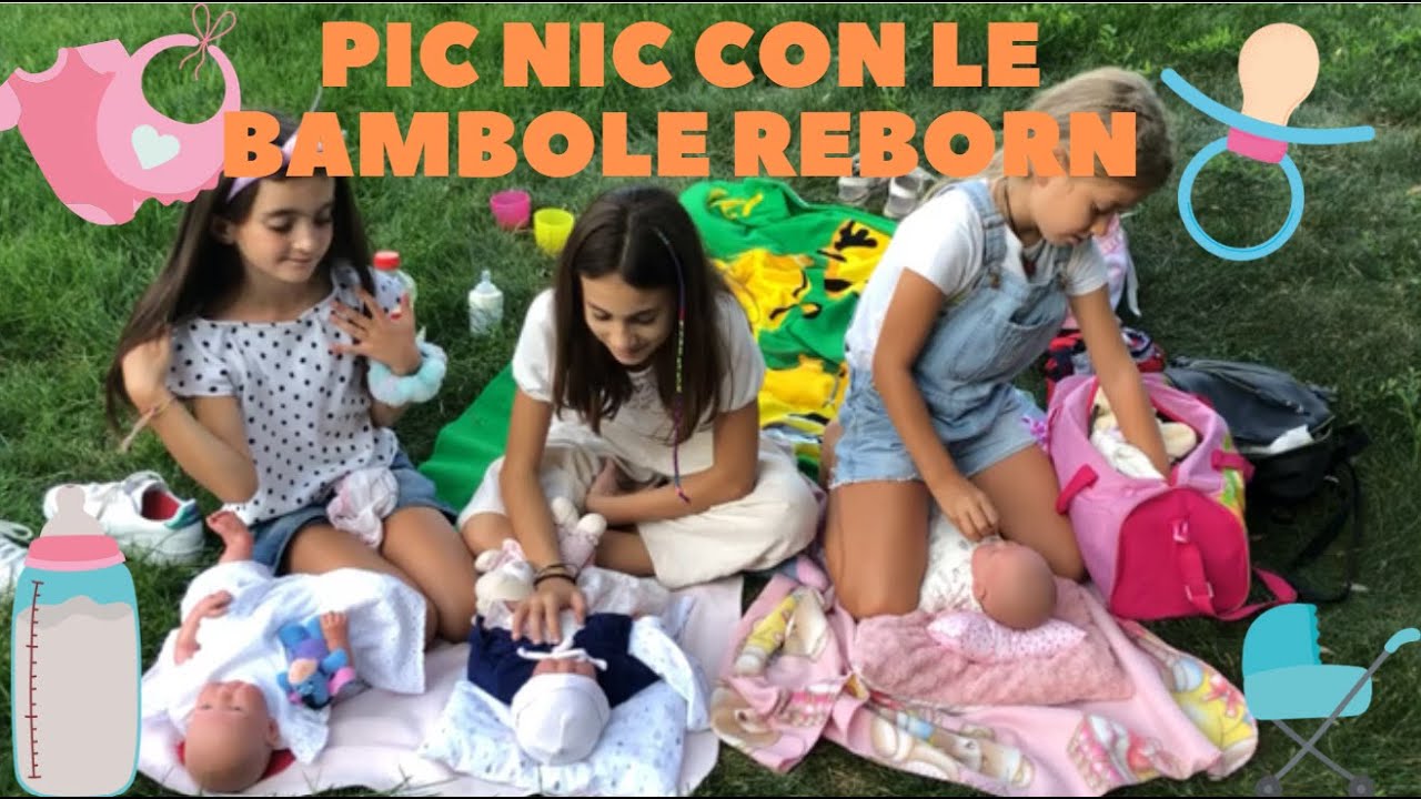 👶🏻PIC NIC le bambole REBORN🌈🌳