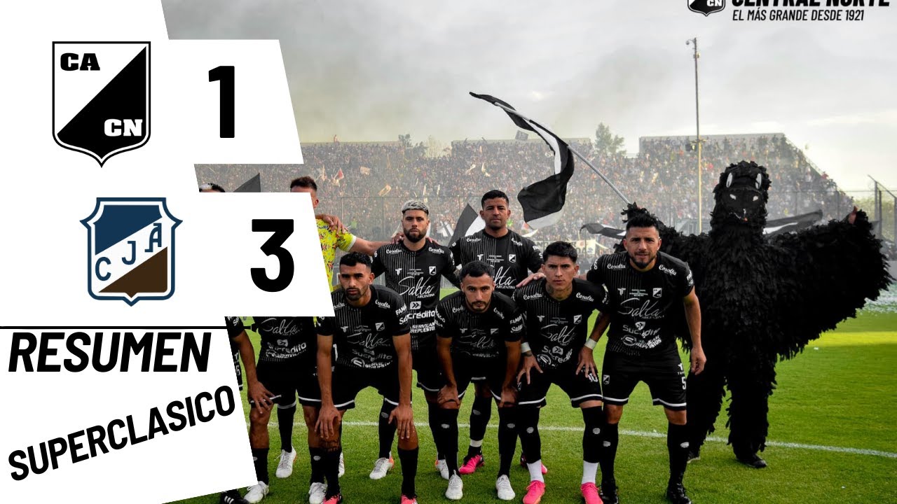 CENTRAL NORTE 1 - 3 JUVENTUD ANTONIANA - SUPERCLÁSICO