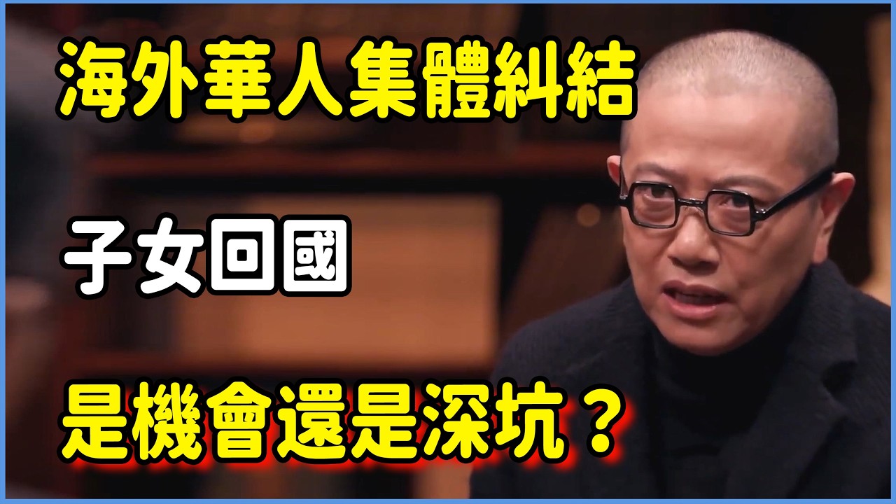 海外華人集體糾結：子女回國是機會還是深坑？  #圆桌派 #窦文涛 #脱口秀 #真人秀 #圆桌派第八季 #马未都