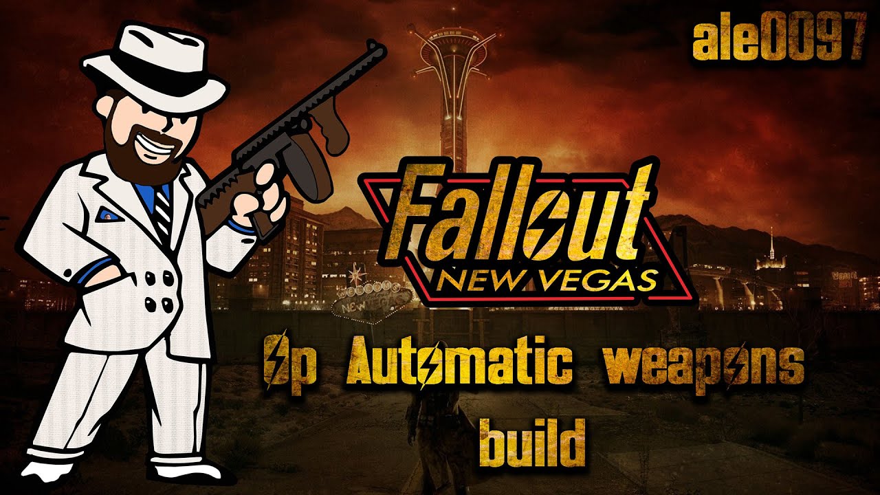 Fallout New Vegas OP Smg and assault rifle build