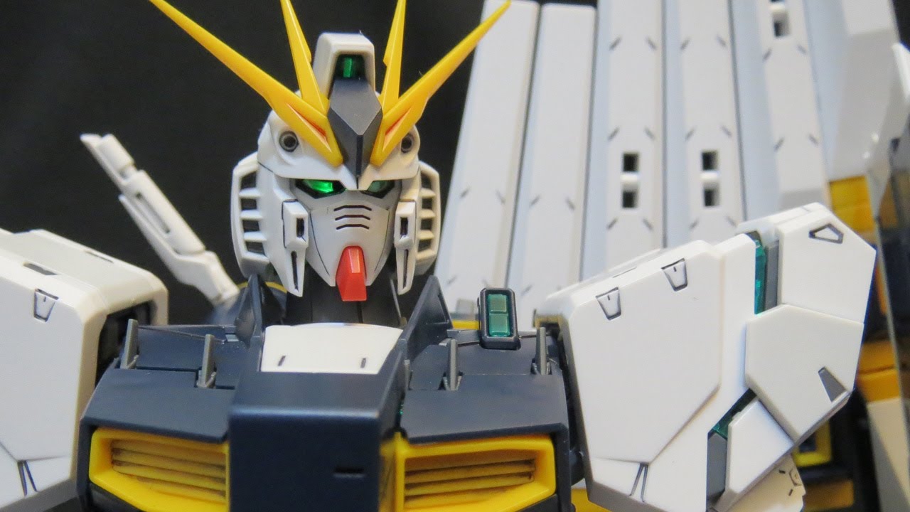 MG Nu Gundam Ver.Ka (Part 10: TF & Blacklight) Char's Counterattack Amuro Gunpla review ガンプラ