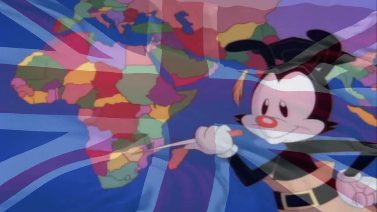 Yakko's World but Britannia rules the waves