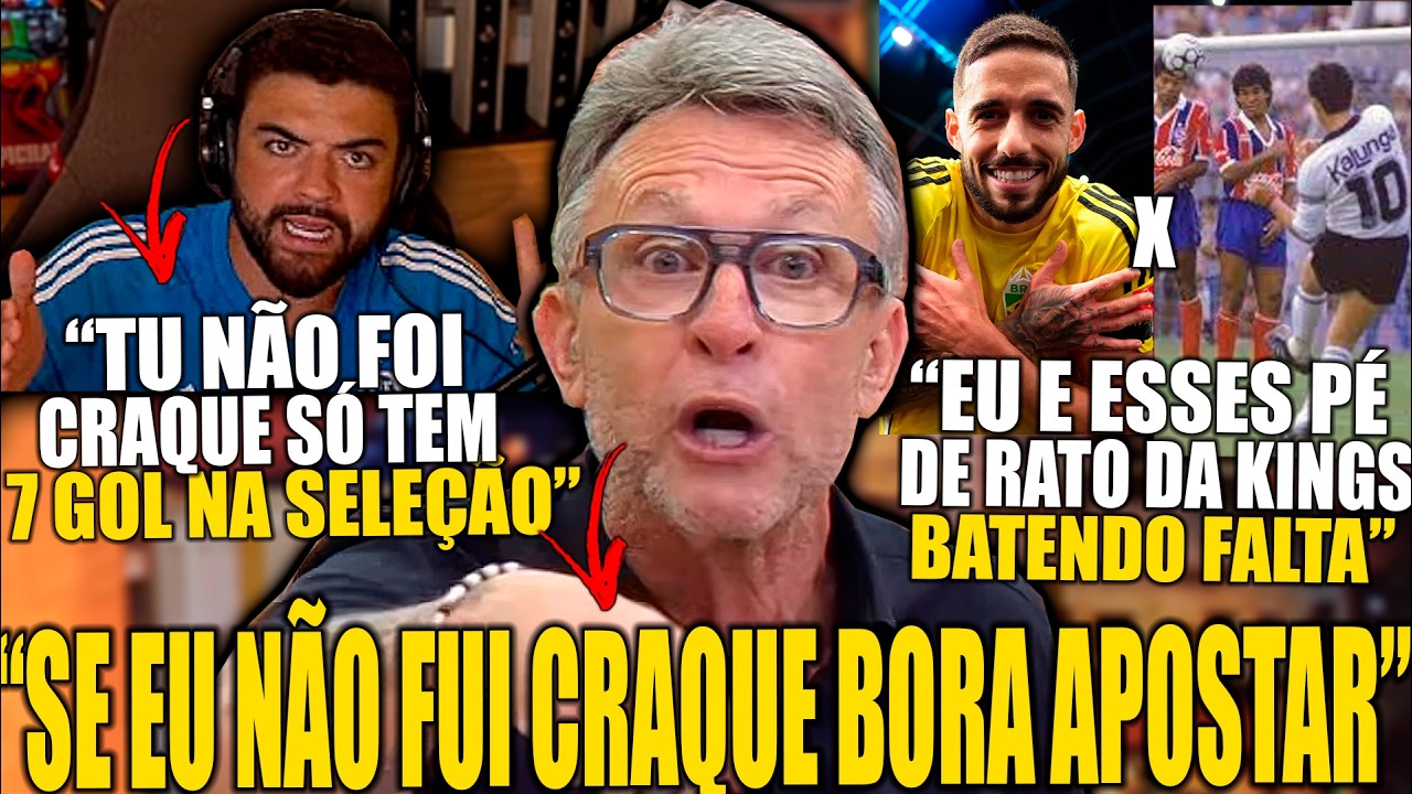 CRAQUE NETO RESPONDE LUQUET4 APÓS DIZER QUE ELE NÃO FOI CRAQUE E DESAFIA JOGADORES DA KINGS LEAGUE!