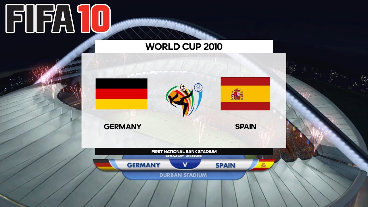 2010 FIFA World Cup South Africa (FIFA 10) - Germany vs Spain - Gameplay PS3 HD [RPCS3]