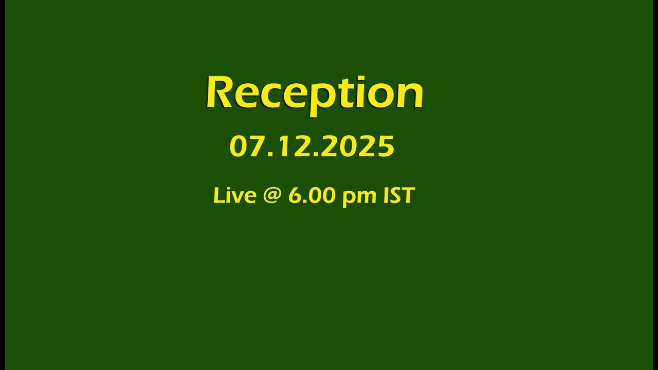 Reception of Selvi V. Indhuja, M. Pharm & Selvan B. Hemanthkumar, B.E..