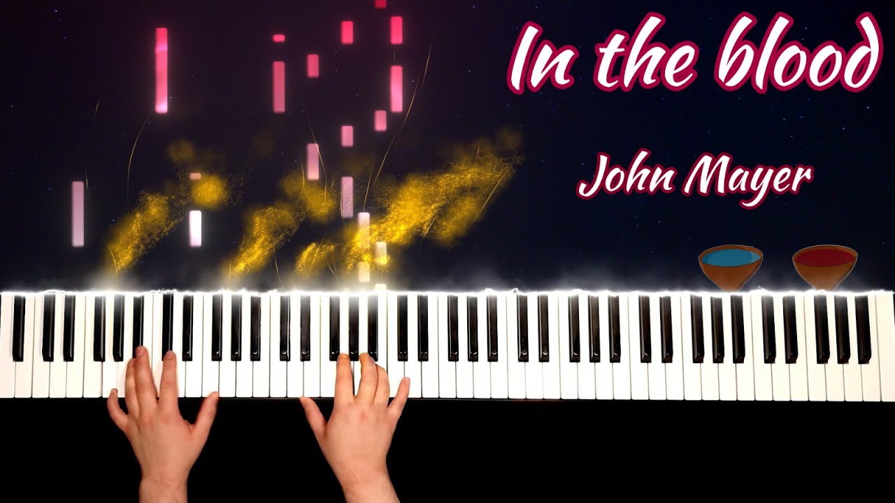 In the blood | John Mayer | Piano-Cover von Toldy