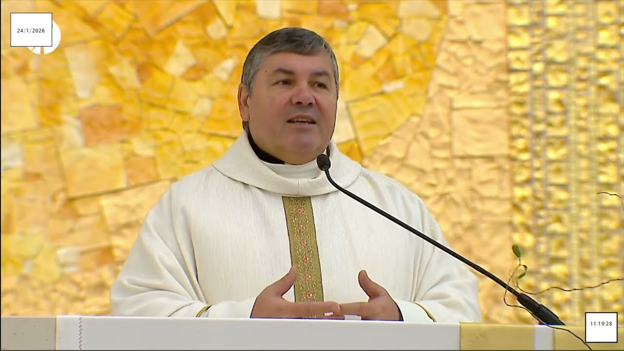 Missa   desde a Basílica da Santíssima Trindade do Santuário de Fátima 24.01.2026