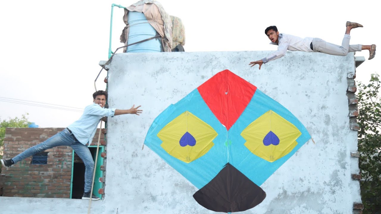 Cutting White Gudda Catch Vs Kite challenge Nasir