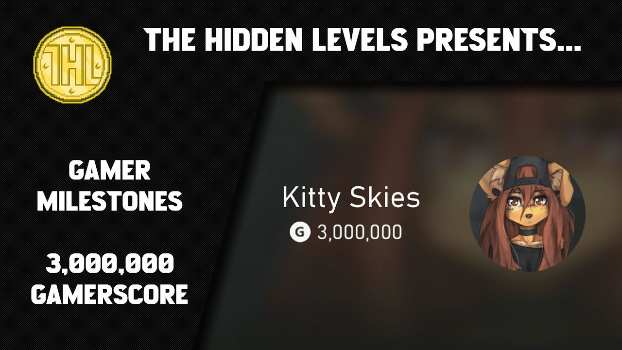 Достиг 3 000 000 очков Gamerscore на Xbox!
