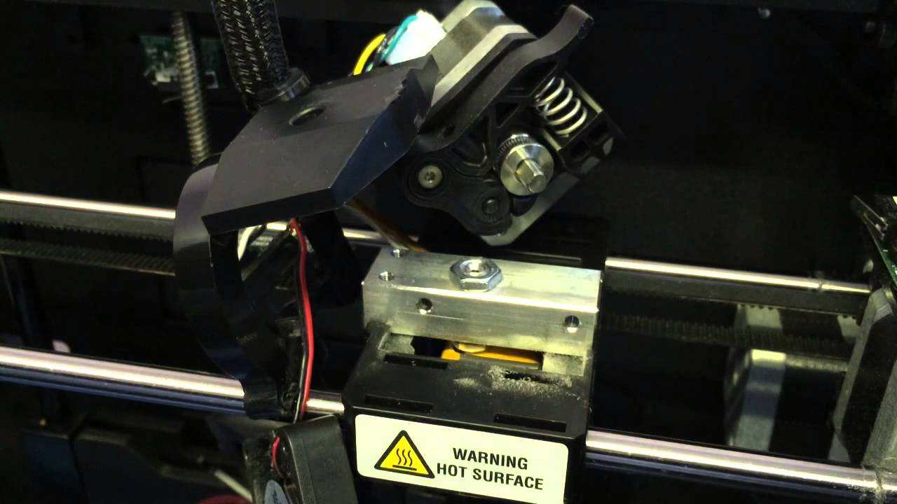 Unclogging Maketbot Replicator 2