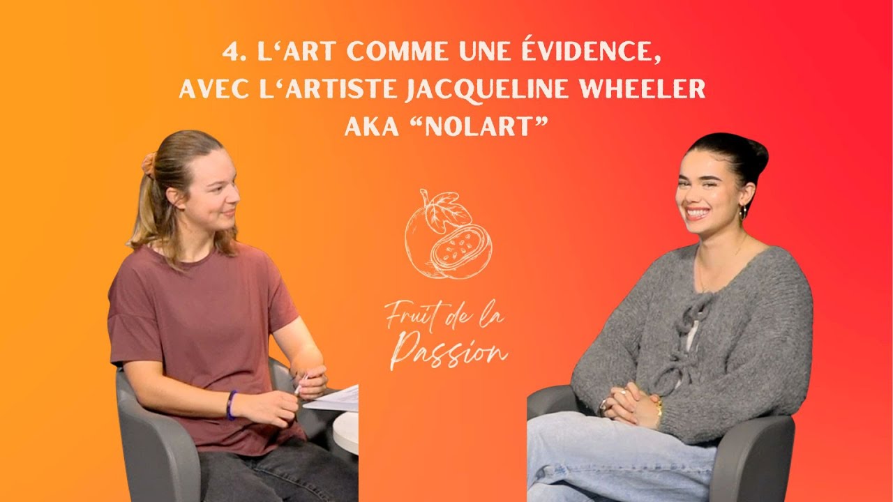 4. L'art comme une &eacute;vidence, avec l'artiste Jacqueline Wheeler aka 